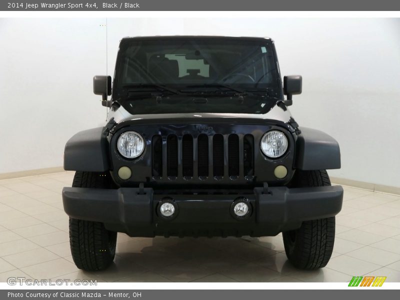 Black / Black 2014 Jeep Wrangler Sport 4x4