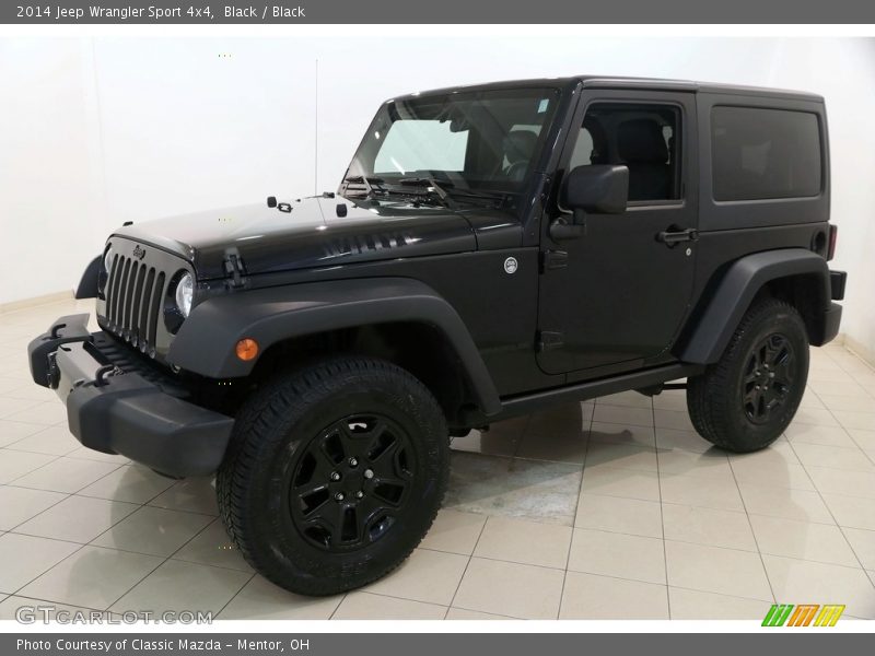 Black / Black 2014 Jeep Wrangler Sport 4x4