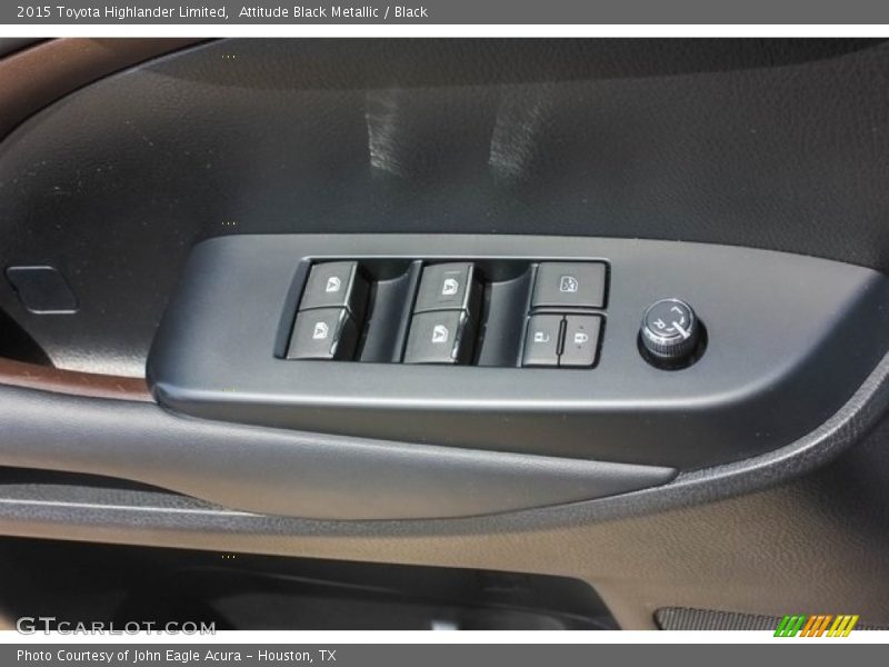 Attitude Black Metallic / Black 2015 Toyota Highlander Limited