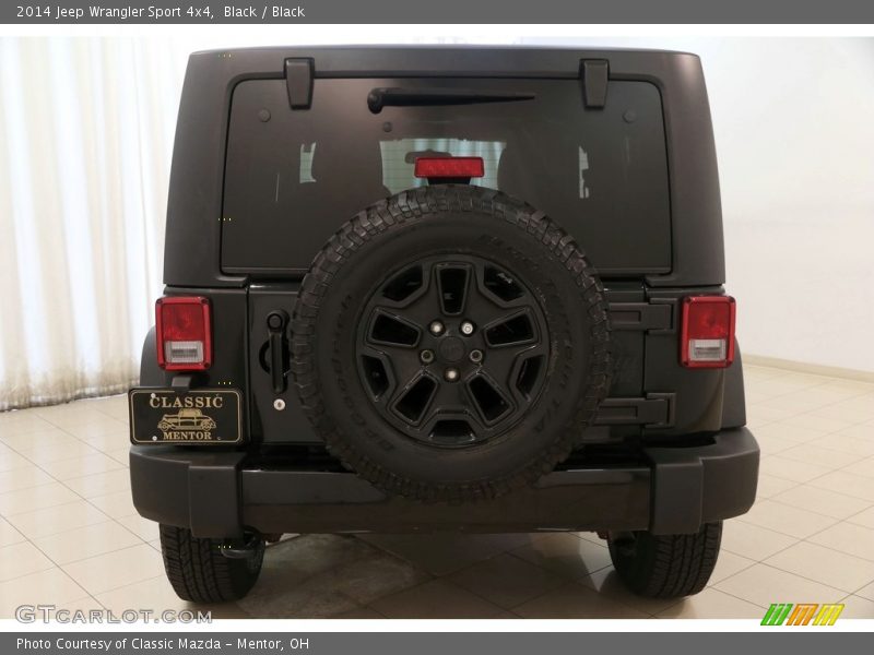 Black / Black 2014 Jeep Wrangler Sport 4x4