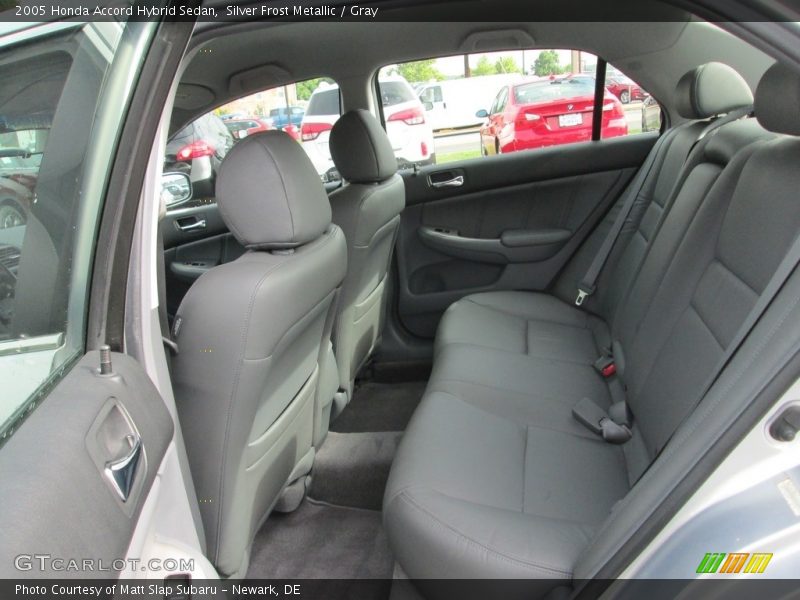 Silver Frost Metallic / Gray 2005 Honda Accord Hybrid Sedan