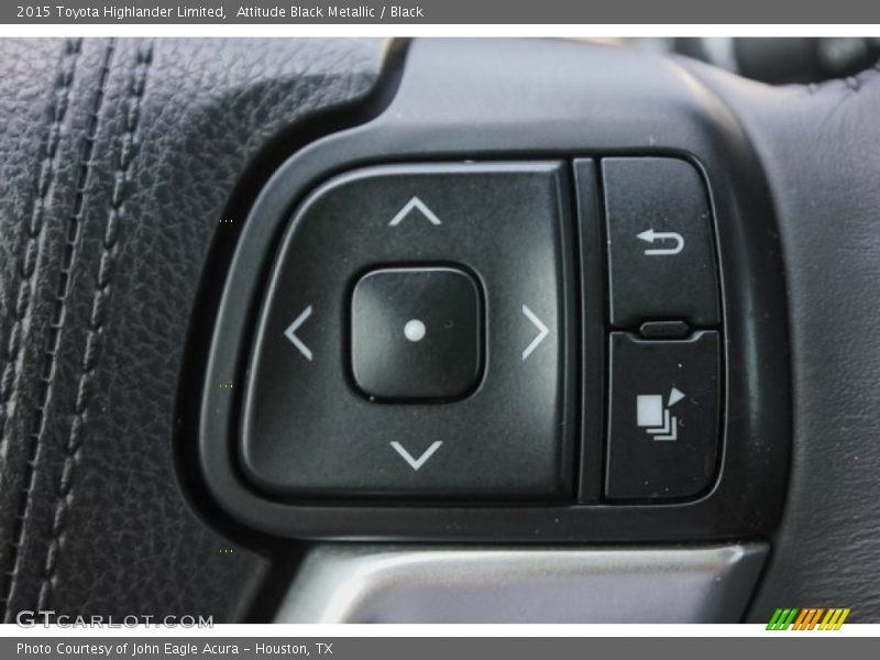 Attitude Black Metallic / Black 2015 Toyota Highlander Limited