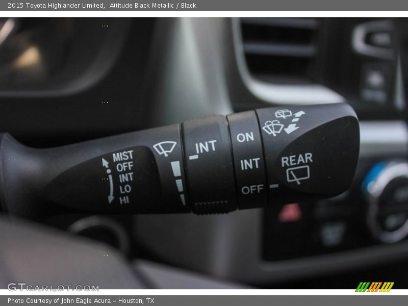 Attitude Black Metallic / Black 2015 Toyota Highlander Limited