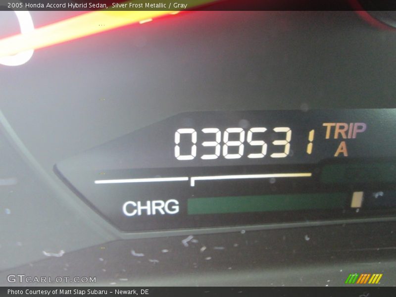 Silver Frost Metallic / Gray 2005 Honda Accord Hybrid Sedan