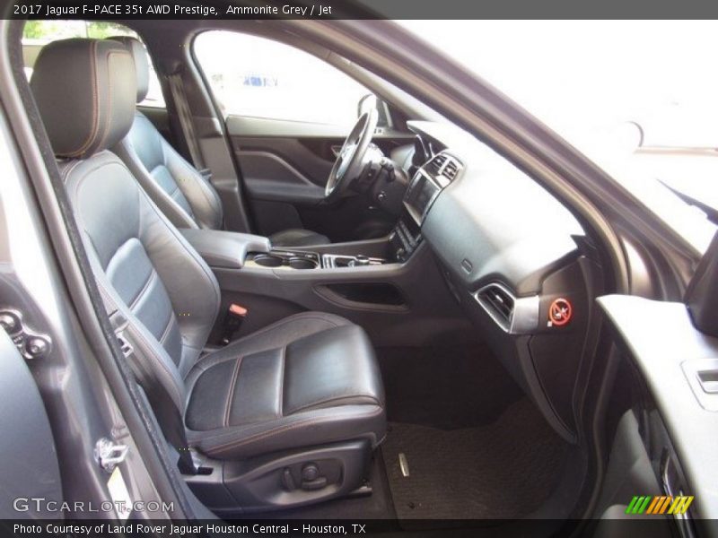 Ammonite Grey / Jet 2017 Jaguar F-PACE 35t AWD Prestige