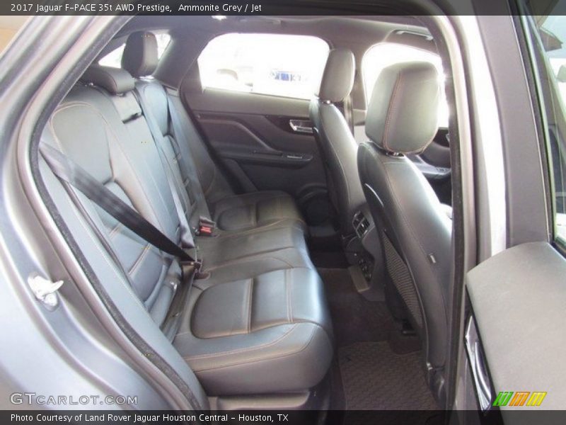 Ammonite Grey / Jet 2017 Jaguar F-PACE 35t AWD Prestige