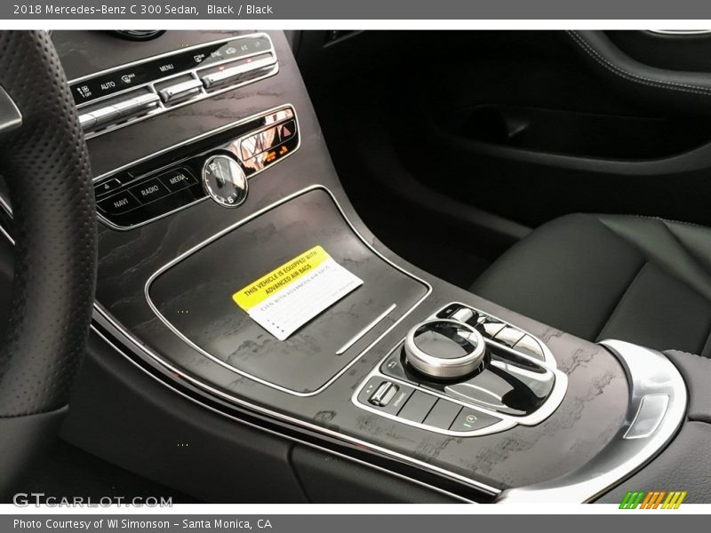 Black / Black 2018 Mercedes-Benz C 300 Sedan
