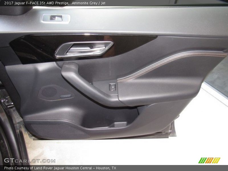 Ammonite Grey / Jet 2017 Jaguar F-PACE 35t AWD Prestige
