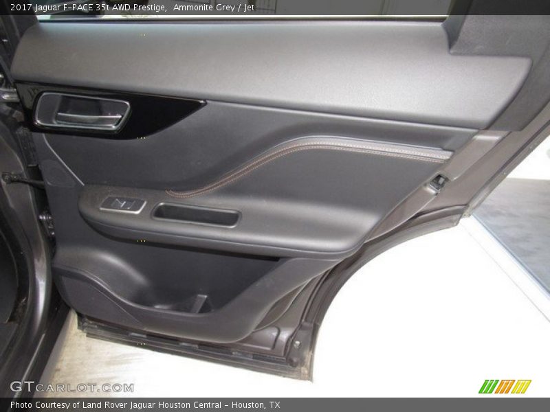 Ammonite Grey / Jet 2017 Jaguar F-PACE 35t AWD Prestige
