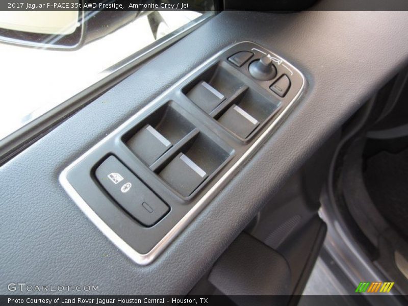 Ammonite Grey / Jet 2017 Jaguar F-PACE 35t AWD Prestige