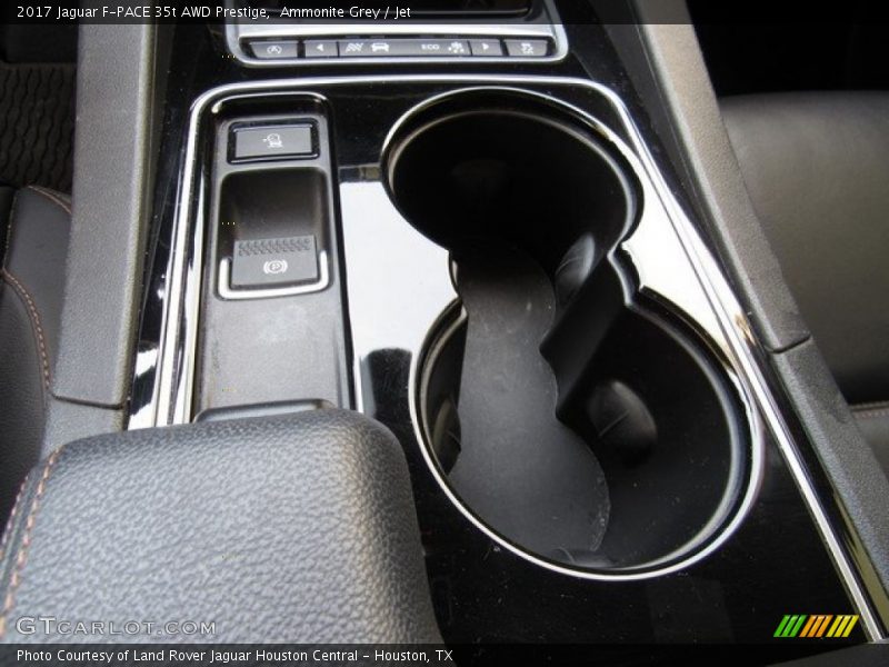 Ammonite Grey / Jet 2017 Jaguar F-PACE 35t AWD Prestige