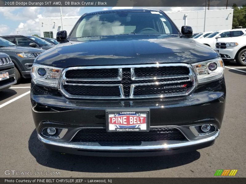 DB Black Crystal / Black 2018 Dodge Durango SXT AWD