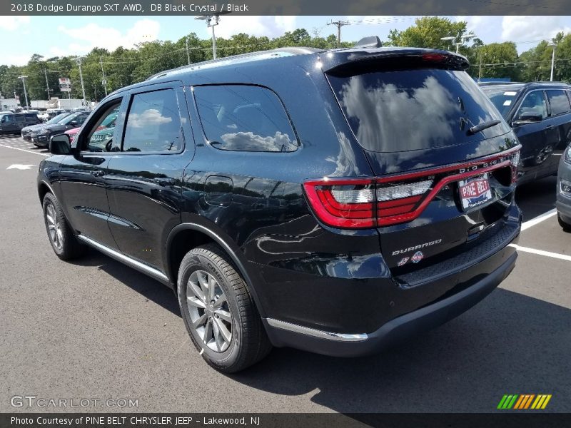 DB Black Crystal / Black 2018 Dodge Durango SXT AWD