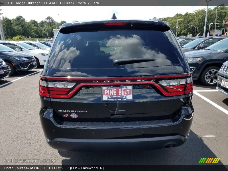 DB Black Crystal / Black 2018 Dodge Durango SXT AWD