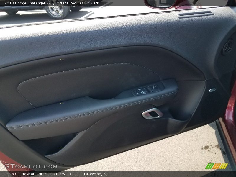 Octane Red Pearl / Black 2018 Dodge Challenger SXT