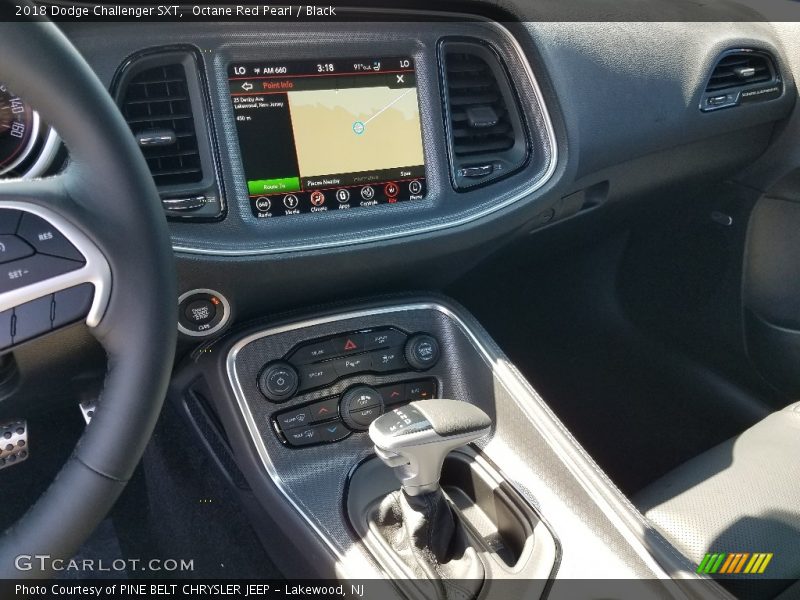 Octane Red Pearl / Black 2018 Dodge Challenger SXT