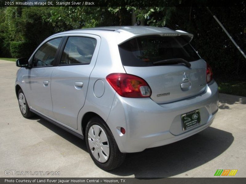 Starlight Silver / Black 2015 Mitsubishi Mirage DE