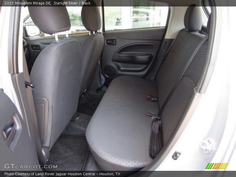 Starlight Silver / Black 2015 Mitsubishi Mirage DE