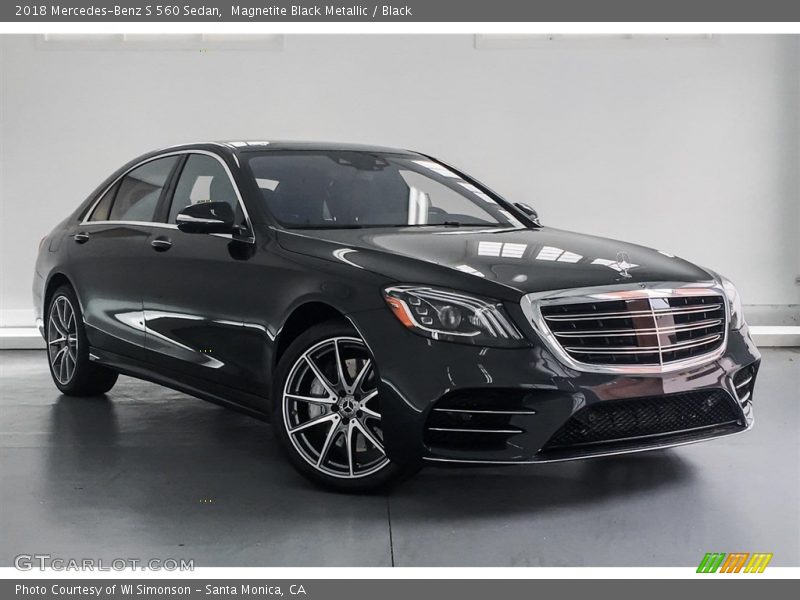 Magnetite Black Metallic / Black 2018 Mercedes-Benz S 560 Sedan