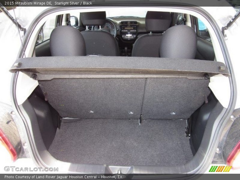 Starlight Silver / Black 2015 Mitsubishi Mirage DE