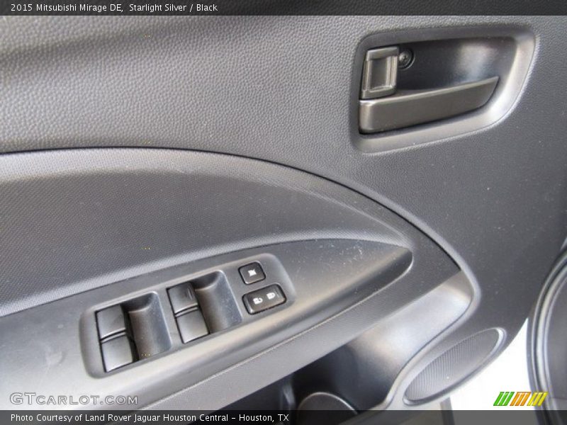 Starlight Silver / Black 2015 Mitsubishi Mirage DE