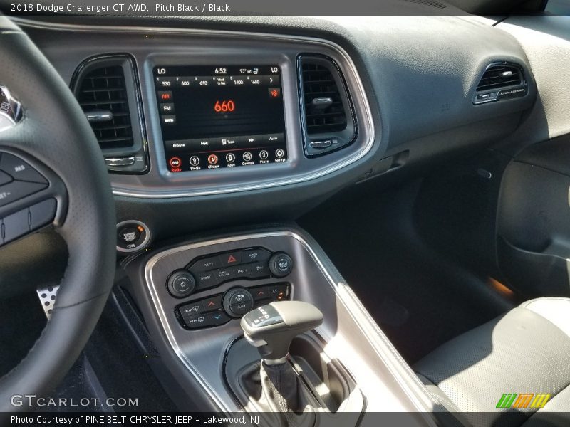Pitch Black / Black 2018 Dodge Challenger GT AWD