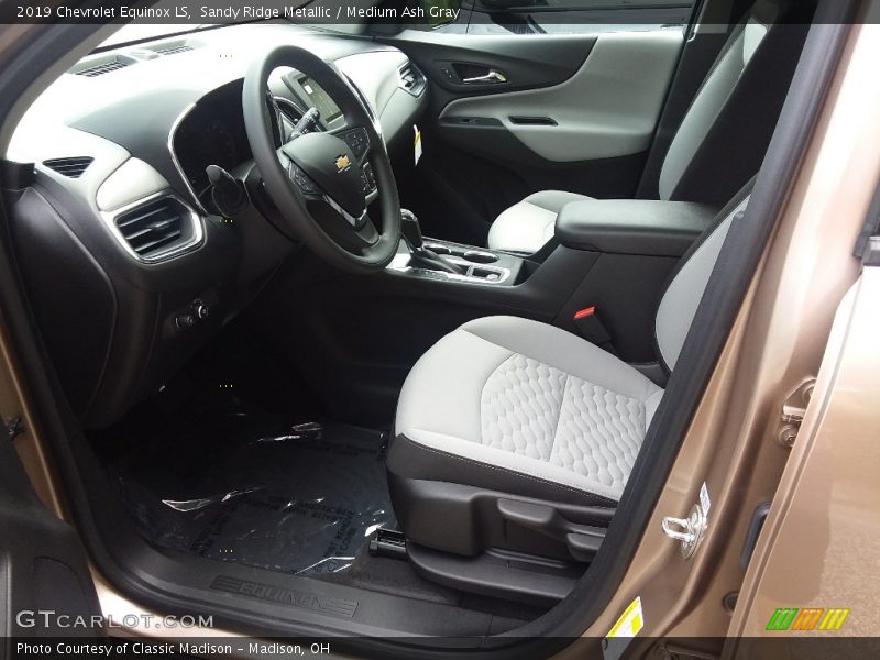  2019 Equinox LS Medium Ash Gray Interior