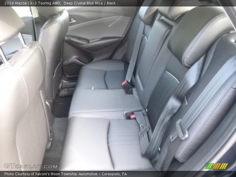 Deep Crystal Blue Mica / Black 2019 Mazda CX-3 Touring AWD