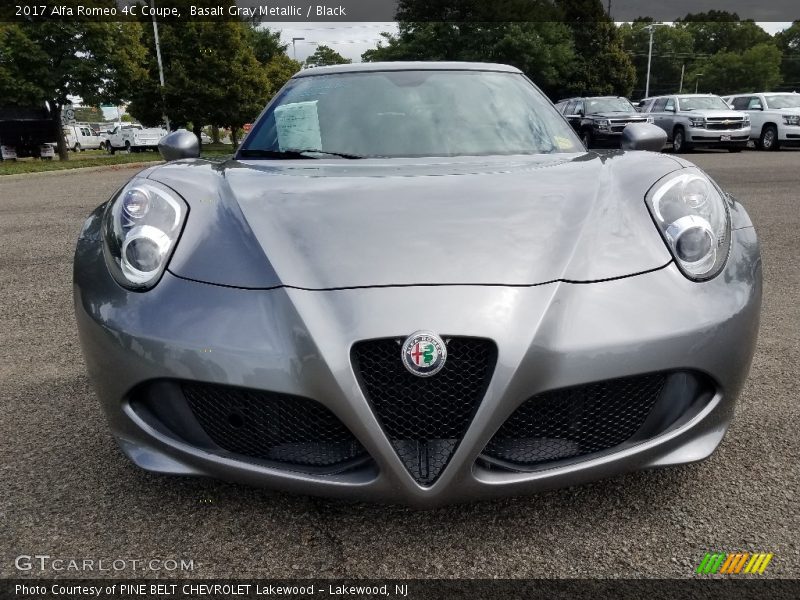 Basalt Gray Metallic / Black 2017 Alfa Romeo 4C Coupe