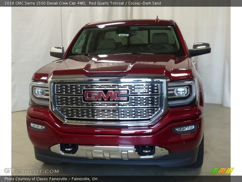 Red Quartz Tintcoat / Cocoa/­Dark Sand 2018 GMC Sierra 1500 Denali Crew Cab 4WD