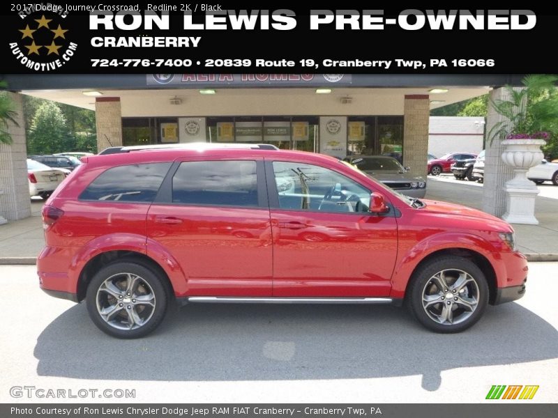 Redline 2K / Black 2017 Dodge Journey Crossroad