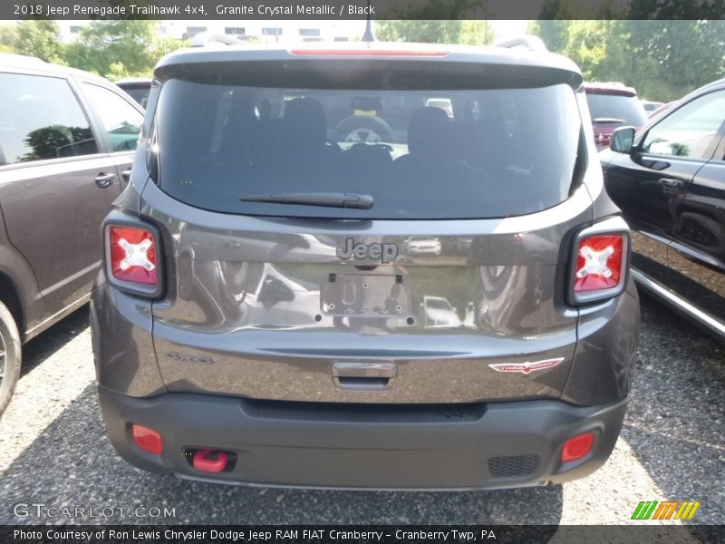 Granite Crystal Metallic / Black 2018 Jeep Renegade Trailhawk 4x4