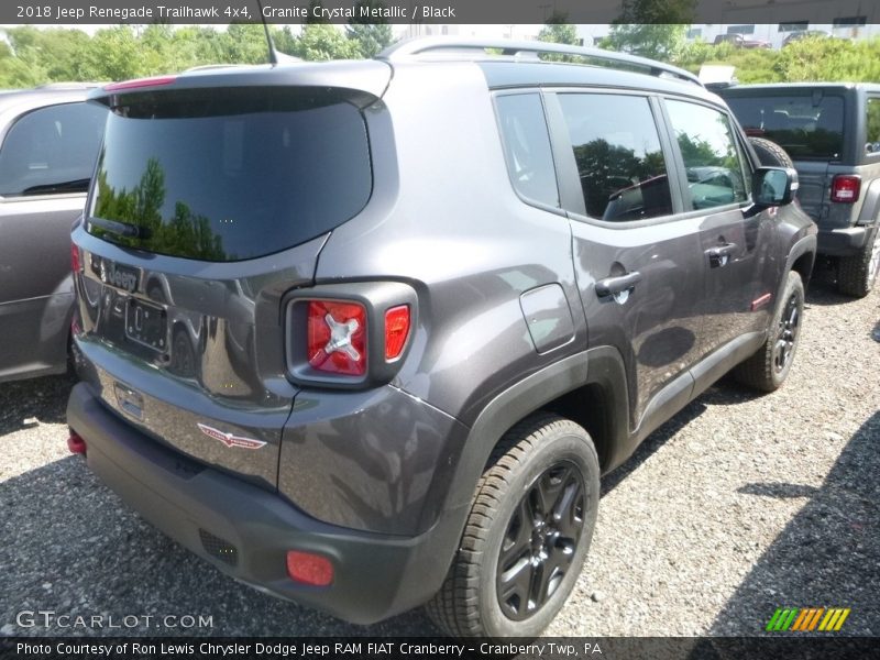 Granite Crystal Metallic / Black 2018 Jeep Renegade Trailhawk 4x4