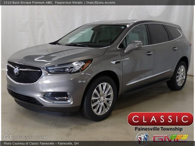 Pepperdust Metallic / Shale/Ebony Accents 2019 Buick Enclave Premium AWD