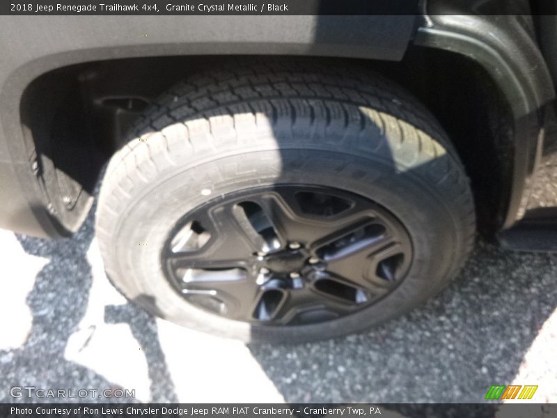 Granite Crystal Metallic / Black 2018 Jeep Renegade Trailhawk 4x4