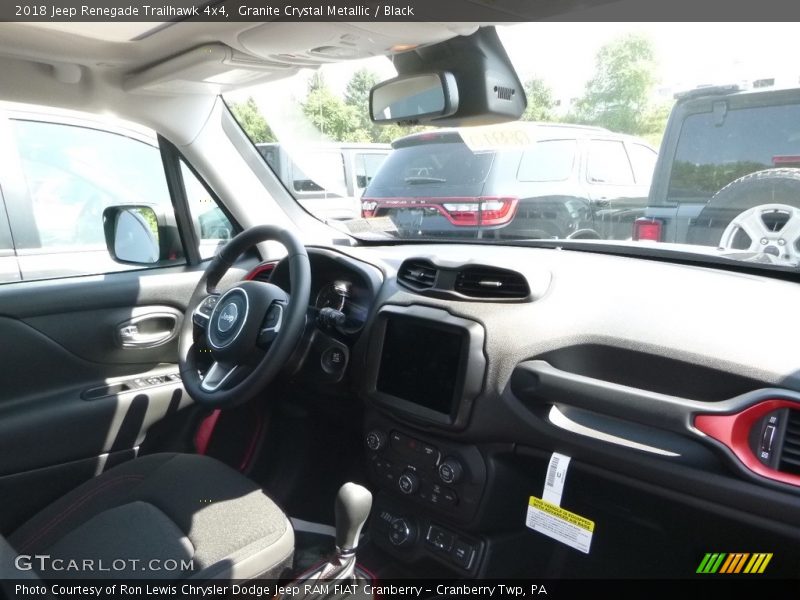 Granite Crystal Metallic / Black 2018 Jeep Renegade Trailhawk 4x4