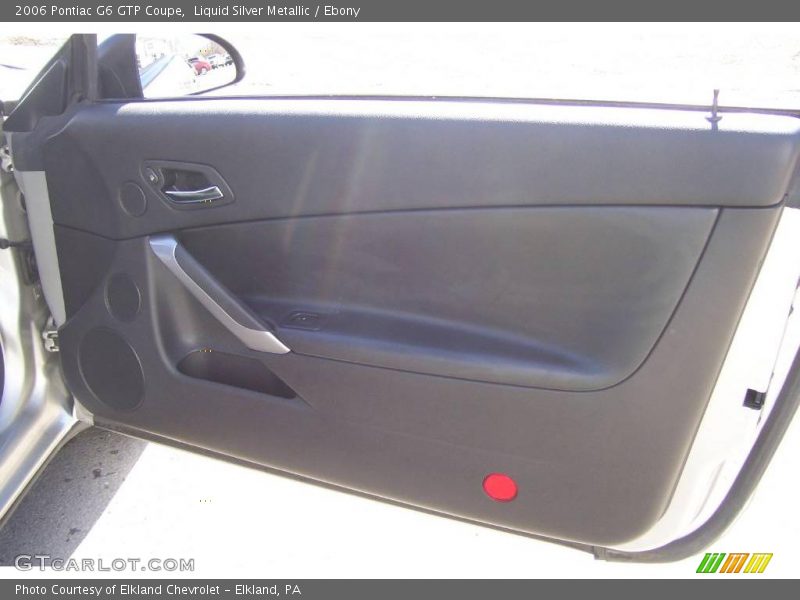Liquid Silver Metallic / Ebony 2006 Pontiac G6 GTP Coupe
