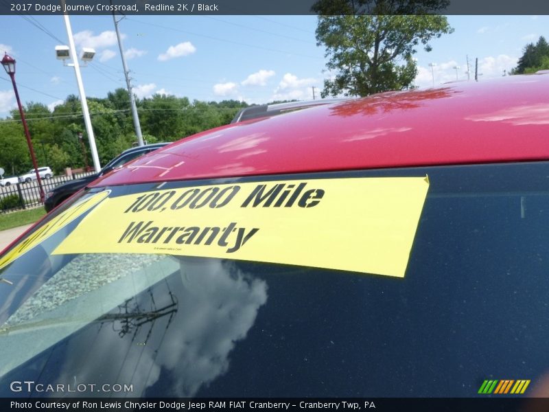 Redline 2K / Black 2017 Dodge Journey Crossroad