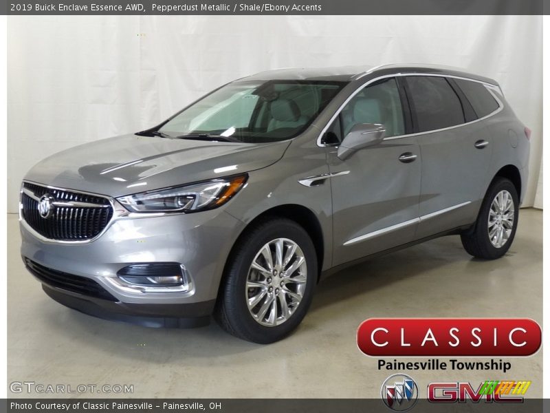 Pepperdust Metallic / Shale/Ebony Accents 2019 Buick Enclave Essence AWD