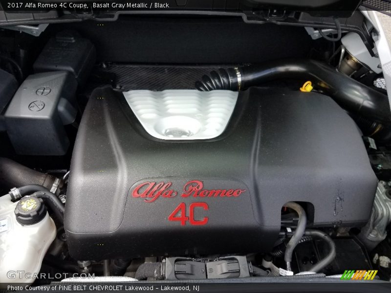  2017 4C Coupe Engine - 1.7 Liter Turbocharged DOHC 16-Valve VVT 4 Cylinder