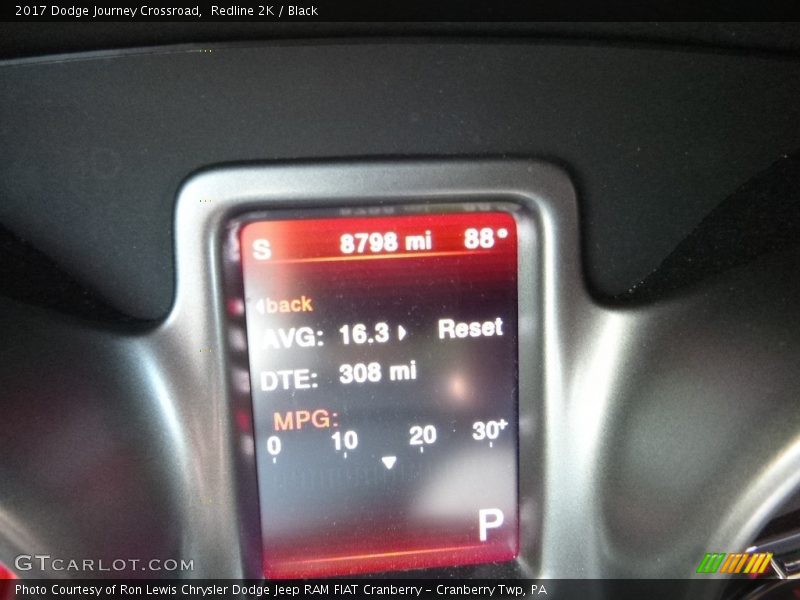 Redline 2K / Black 2017 Dodge Journey Crossroad