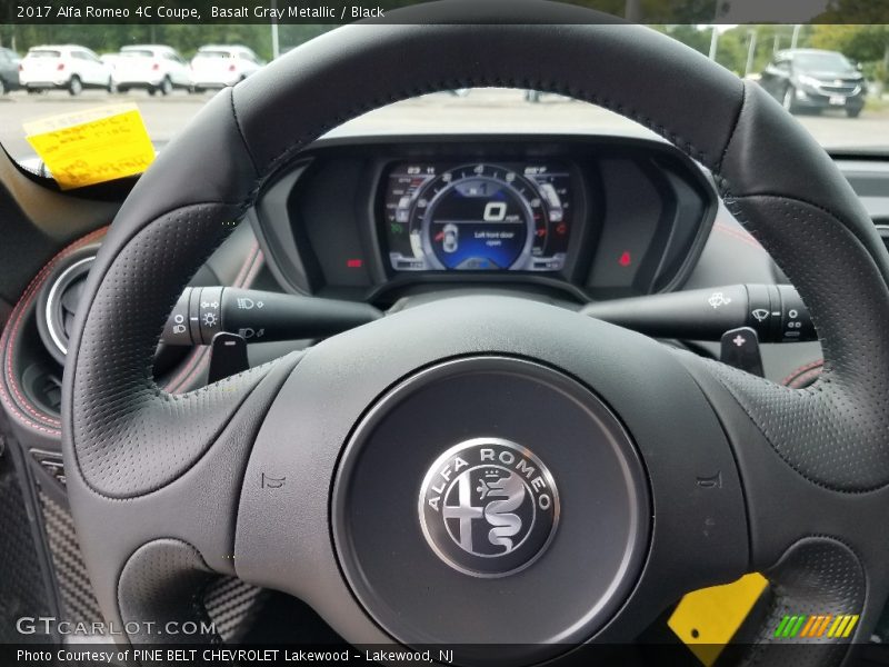  2017 4C Coupe Steering Wheel