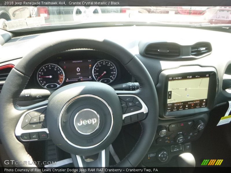 Granite Crystal Metallic / Black 2018 Jeep Renegade Trailhawk 4x4