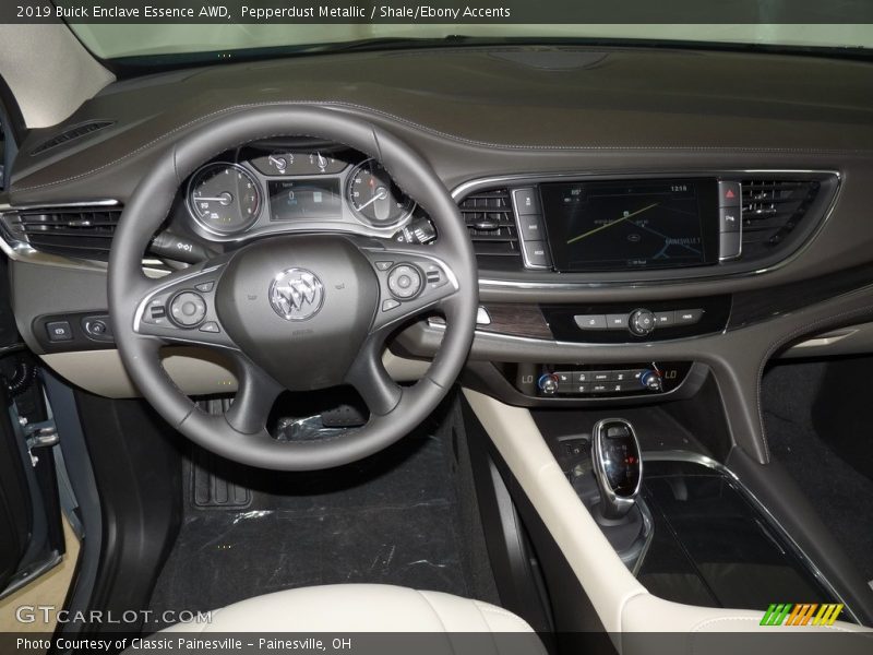 Pepperdust Metallic / Shale/Ebony Accents 2019 Buick Enclave Essence AWD
