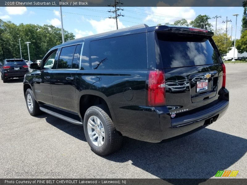 Black / Jet Black 2018 Chevrolet Suburban LS