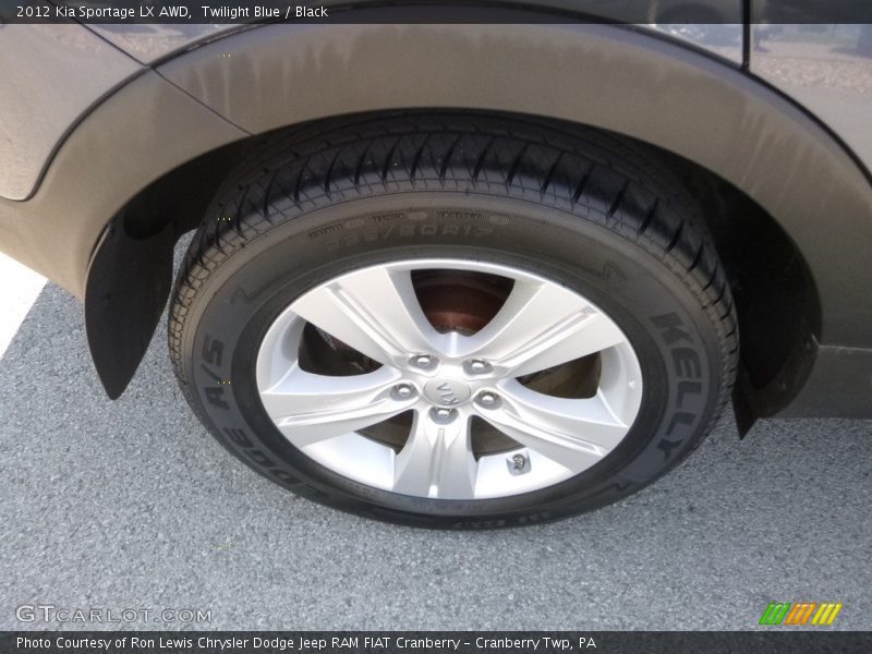 Twilight Blue / Black 2012 Kia Sportage LX AWD