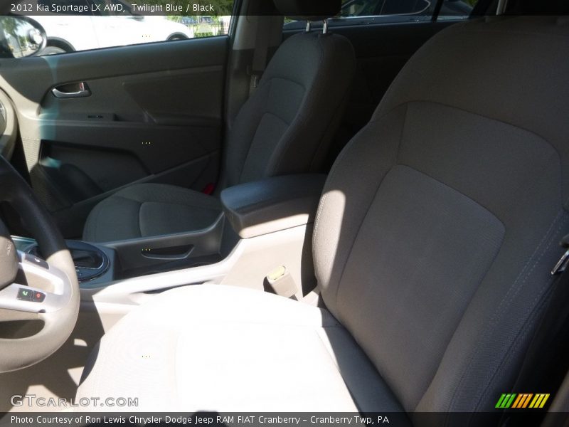Twilight Blue / Black 2012 Kia Sportage LX AWD