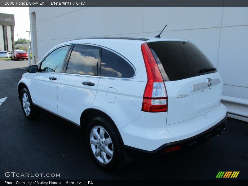 Taffeta White / Gray 2008 Honda CR-V EX