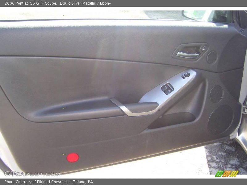Liquid Silver Metallic / Ebony 2006 Pontiac G6 GTP Coupe