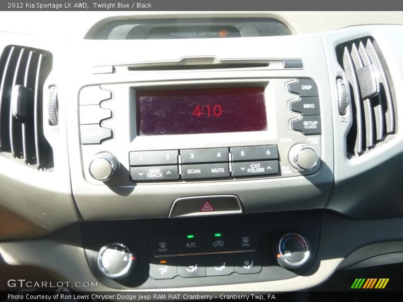 Twilight Blue / Black 2012 Kia Sportage LX AWD